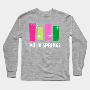 Palm Springs California Retro Vintage Long Sleeve T-Shirt